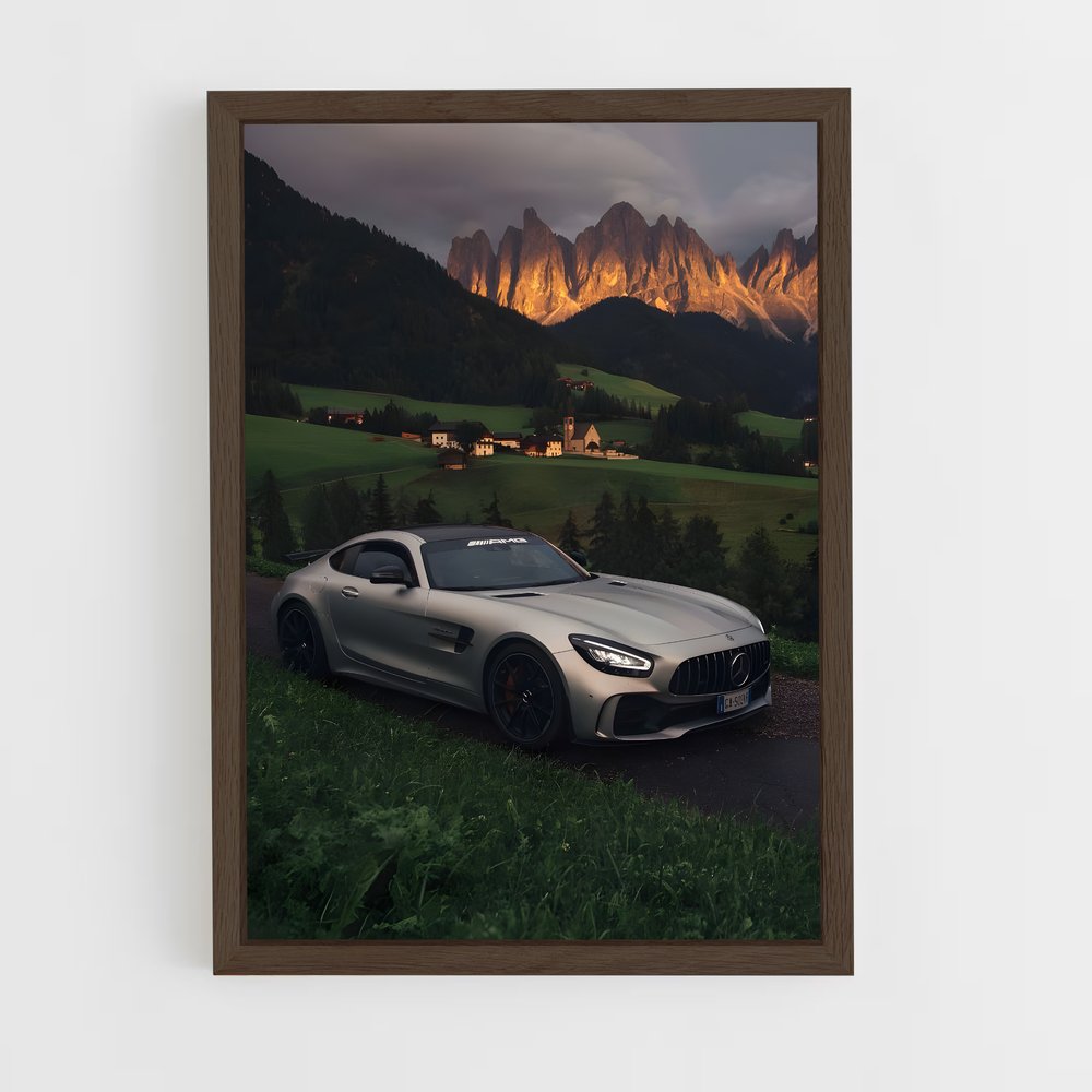 Poster Éclat de Montagne – affiche Mercedes (vue 5)